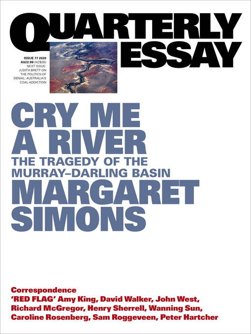 Title details for Cry Me a River by Margaret Simons - Available